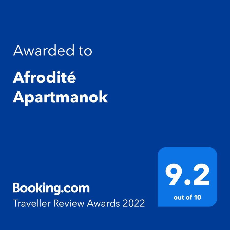 Afrodite Apartmanok エゲル エクステリア 写真